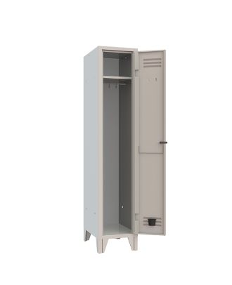 XLOCKERS® - ARMADIO SPOGLIATOIO METALLICO IN ACCIAIO #1 POSTO PROFONDITÀ 33CM