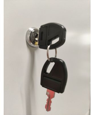 XLOCKERS® - ARMADIO SPOGLIATOIO METALLICO IN ACCIAIO #2 POSTI DI DESIGN