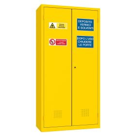 XLOCKERS® - ARMADIO METALLICO IN ACCIAIO PER IL DEPOSITO DI LIQUIDI INFIAMMABILI MONOBLOCCO