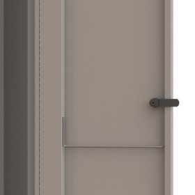 XLOCKERS® - ARMADIO SPOGLIATOIO METALLICO IN ACCIAIO #1 POSTO CON DIVISORIO PROFONDITÀ 50CM
